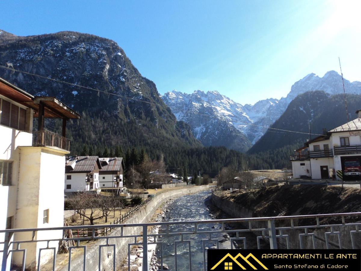 Appartamenti Le Ante Santo Stefano Di Cadore Extérieur photo